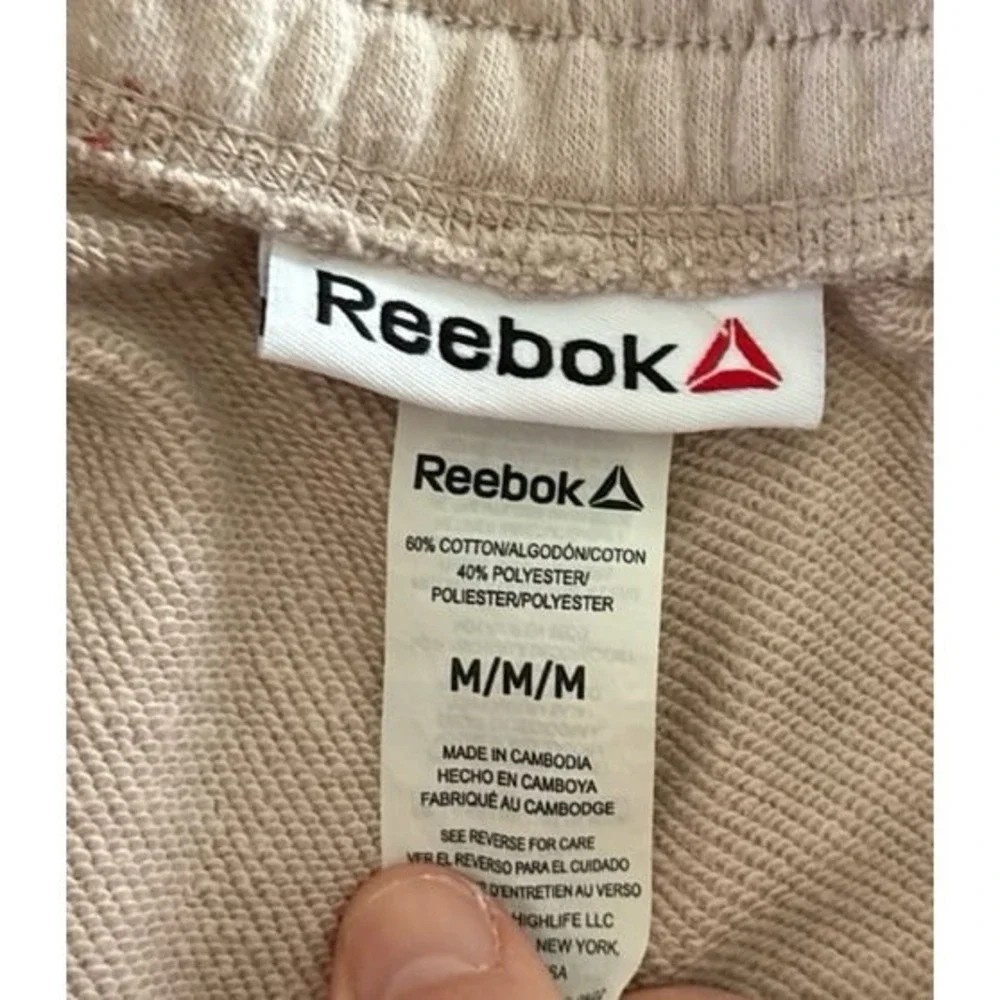 Reebok Women's Tan Y2K Sweat‎ Shorts Size Medium